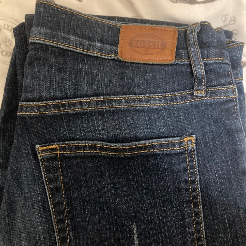 Fossil Slim Boyfriend Jean Size 26